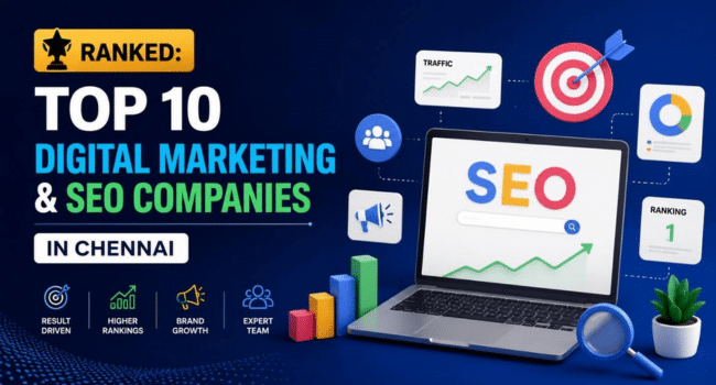 Digital Marketing & SEO Companies in Chennai