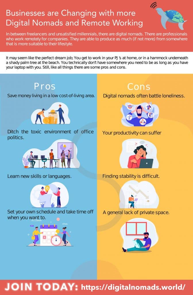 Digital-Nomad-World-Infographic