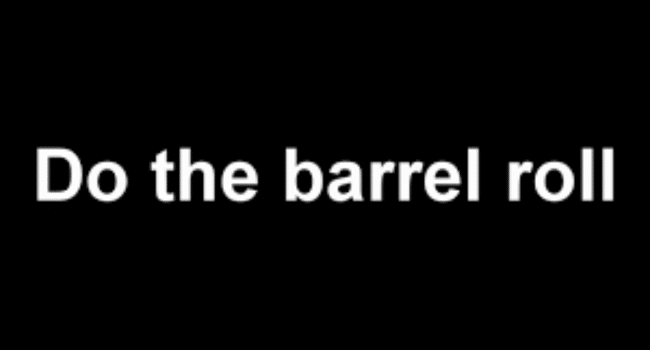 Do a Barrel Roll Lyrics