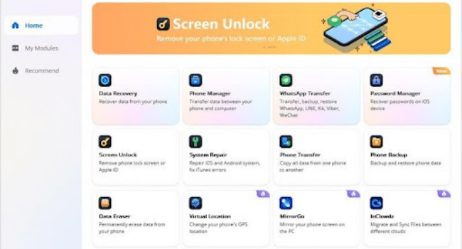 “ Dr.Fone- Screen Unlock