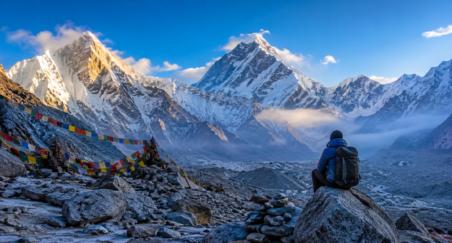 Dreamlike Peace at Everest Base Camp