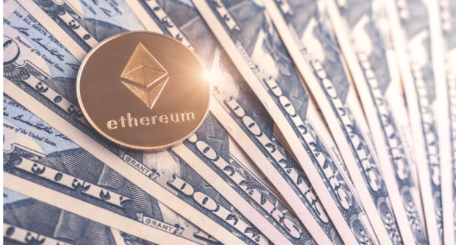 ETH/USD trading in different market conditions