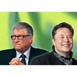 Elon Musk VS Bill Gates Photo