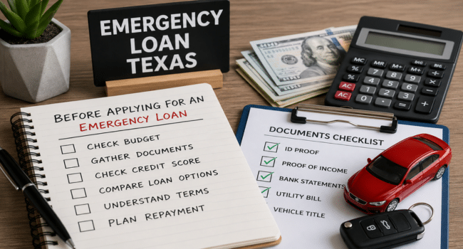 Emergency Loan in Texas