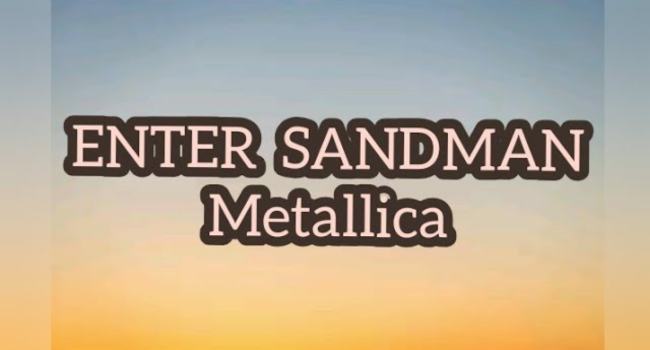 Enter Sandman Lyrics