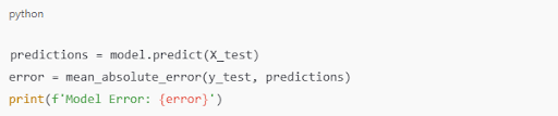 Evaluate Performance
