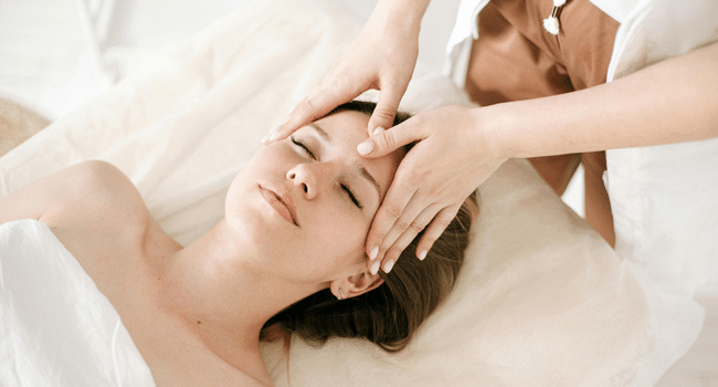 Facial Drainage Massage