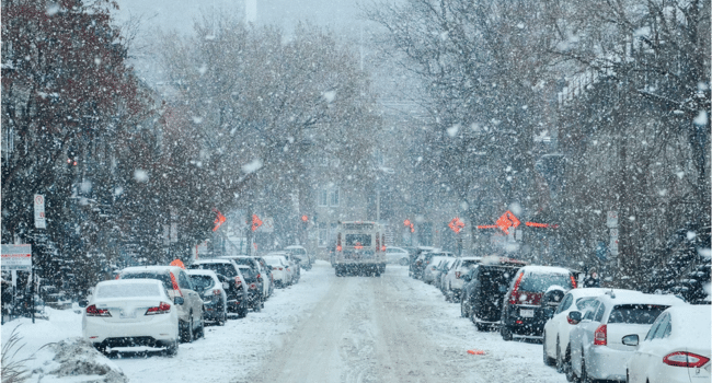 First Big Snowfall