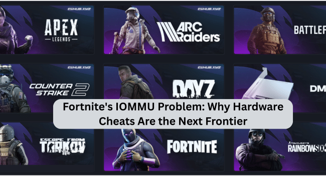 Fortnite's IOMMU Problem