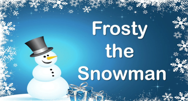 Frosty The Snowman Lyrics