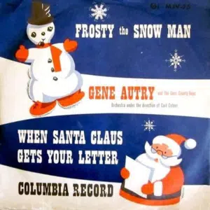 Frosty The Snowman Lyrics Frosty The Snowman Lyrics