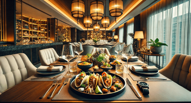 Fusion Seafood Dishes