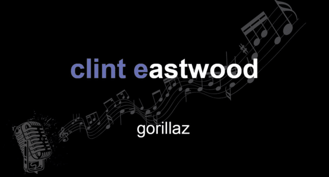 Gorillaz Clint Eastwood