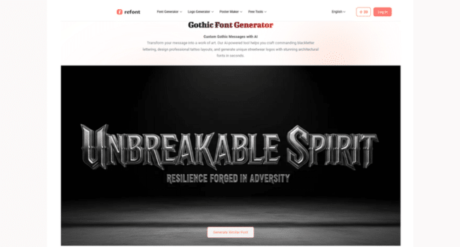 Gothic Font