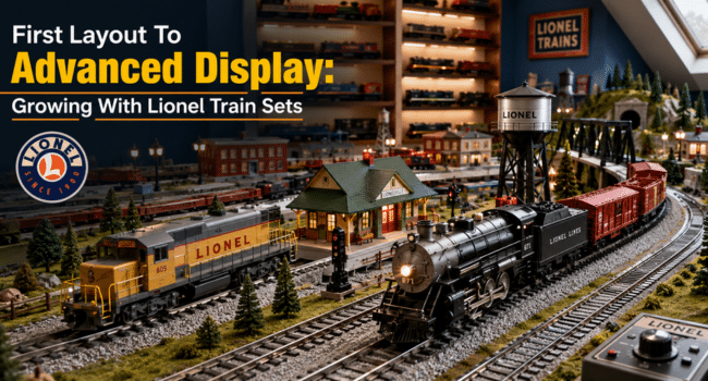 Growing With Lionel Train Sets