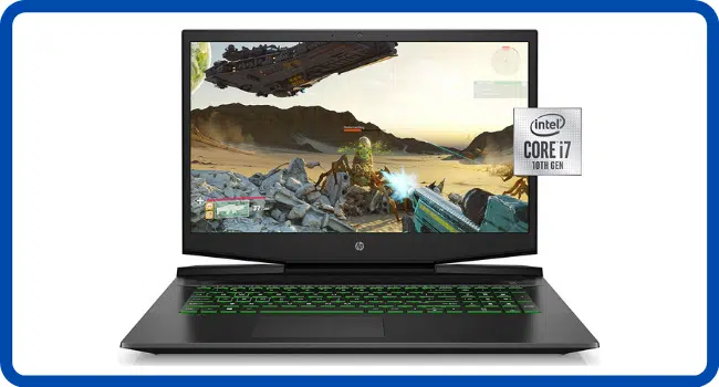 HP Pavilion Gaming Laptop 17-inch, Intel Core i7