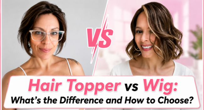Hair Topper vs Wig
