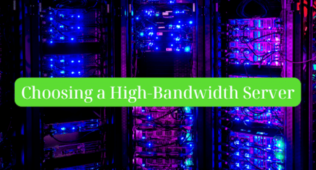 High-Bandwidth Server