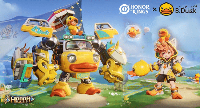 Honor of Kings B Duck collaboration