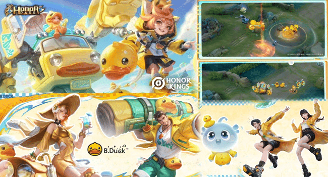 Honor of Kings B Duck collaboration