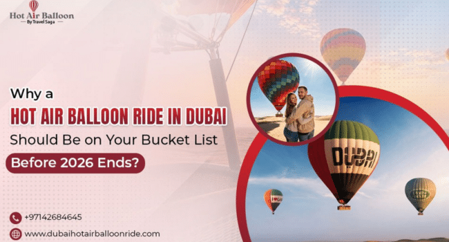 Hot Air Balloon Ride in Dubai