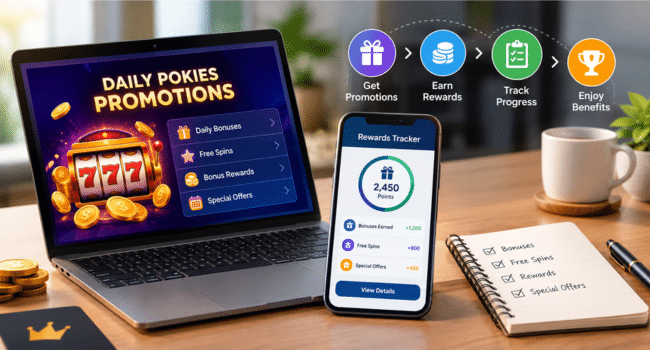 How Daily Pokies Promotions Make Reward Tracking Easier