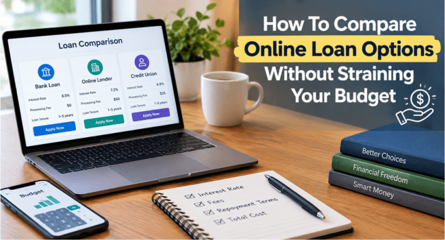 How To Compare Online Loan Options Without Straining Your Budget