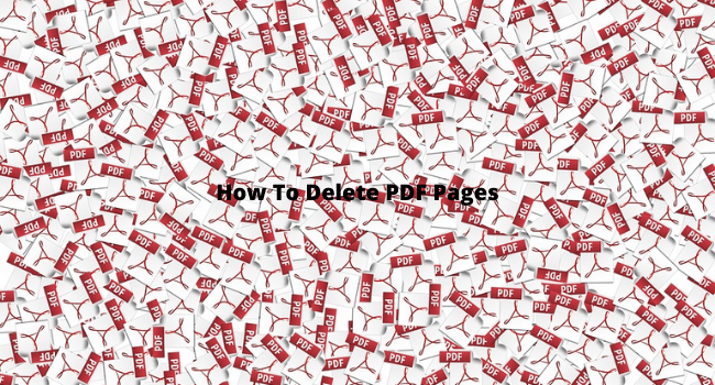 How To Delete PDF Pages