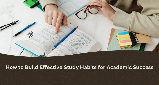 How to Build Effective Study Habits for Academic Success