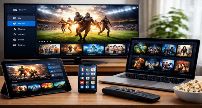 IPTV Subscription with Free Trial UK