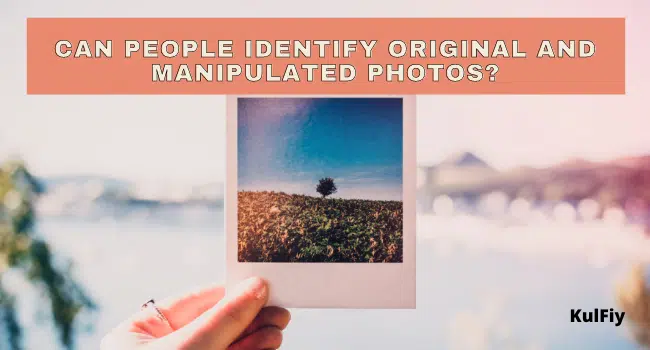 Identify Original manipulated photos