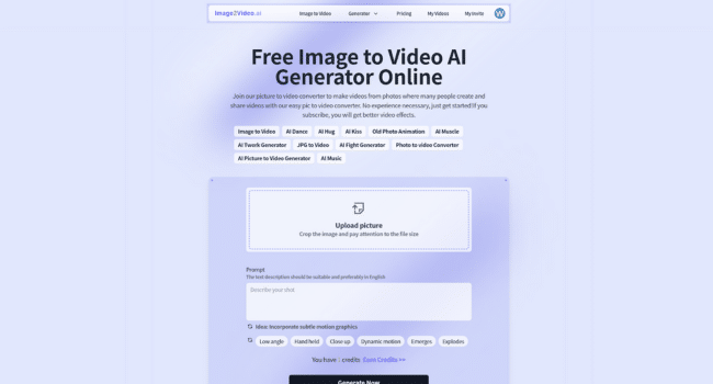 Image to Video AI