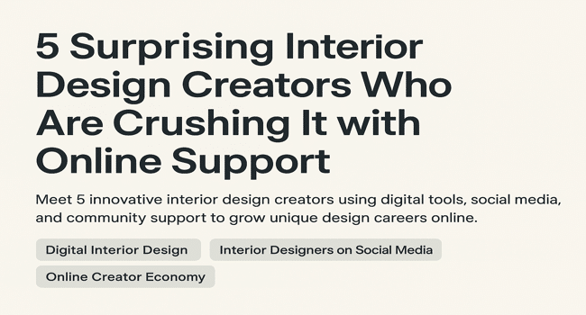 Interior Design Creators