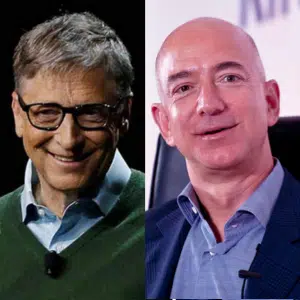 Jeff Bezos and Bill Gates Photo