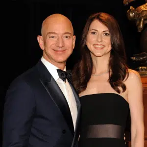 Jeff Bezos and MacKenzie Scott Photo