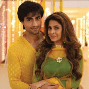 Jennifer Winget and Harshad Chopra
