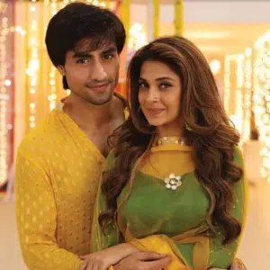 Jennifer Winget and Harshad Chopra Photo