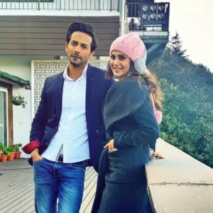 Jennifer Winget and Sehban Azim Photo