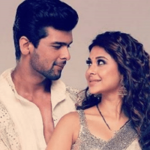 Jennifer Winget with Kushal Tandon