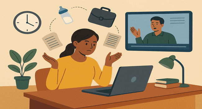 Juggling Work and Online Classes