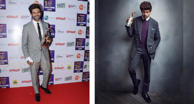 Kartik Aaryan With Awards