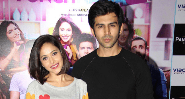Kartik Aaryan with nushrat bharucha