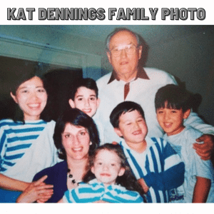 Kat Dennings Family Photo