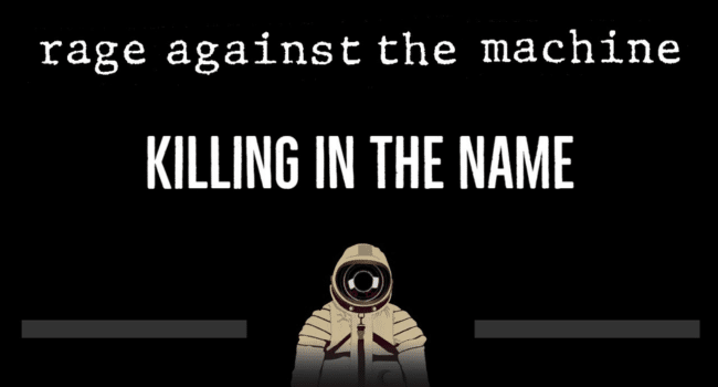 Killing In The Name Of