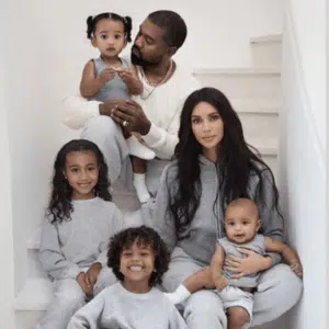 Kim Kardashian Family Photo