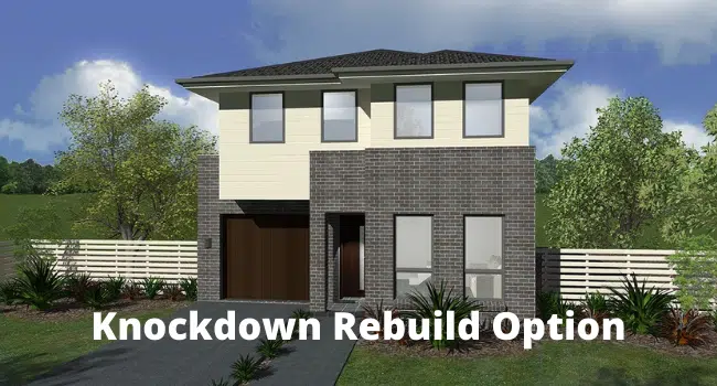 Knockdown Rebuild Option