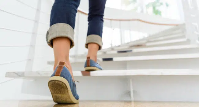 Ladder On Stairs