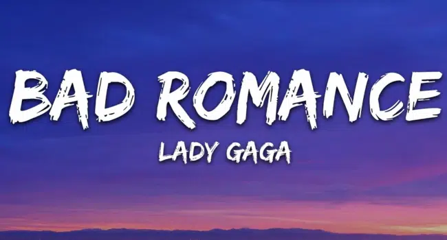 Lady Gaga Bad Romance