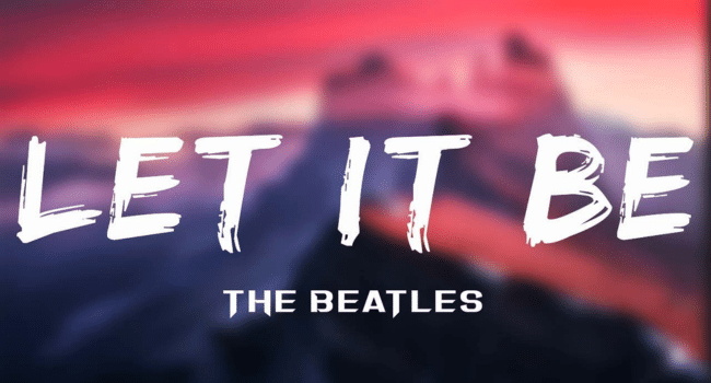 Let It Be Lyrics