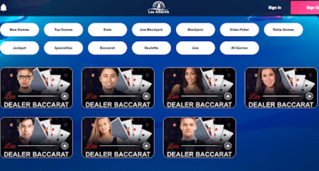 Live Dealer Baccarat